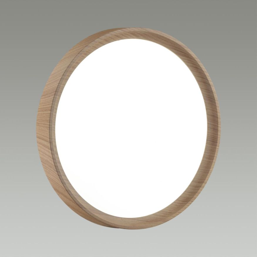 Настенно-потолочный светильник SONEX 7603/CL WOODI белый/светло-коричневый под дерево