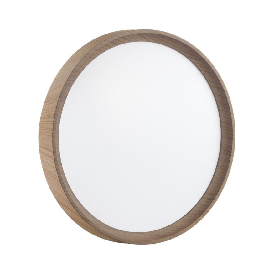 Настенно-потолочный светильник SONEX 7603/CL WOODI белый/светло-коричневый под дерево