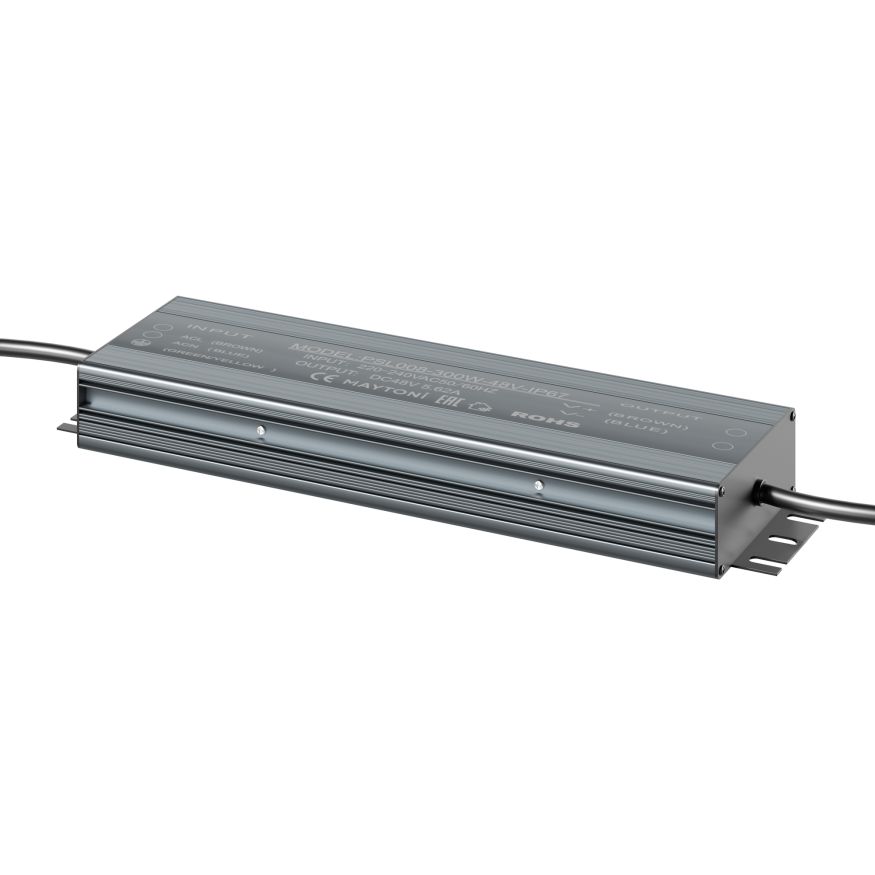 Источник напряжения Technical PSL008-300W-48V-IP67 MAYTONI Power Supply Magnetic Серебро