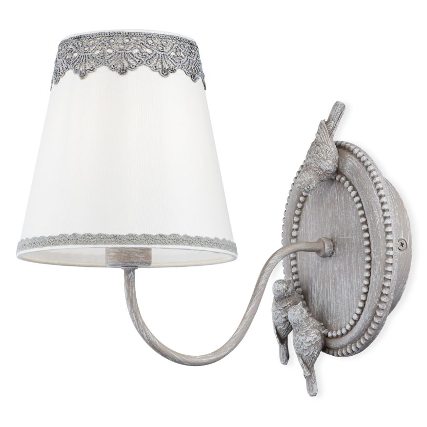 Настенный светильник (бра) Maytoni ARM023-01-S Maytoni Bouquet Серый