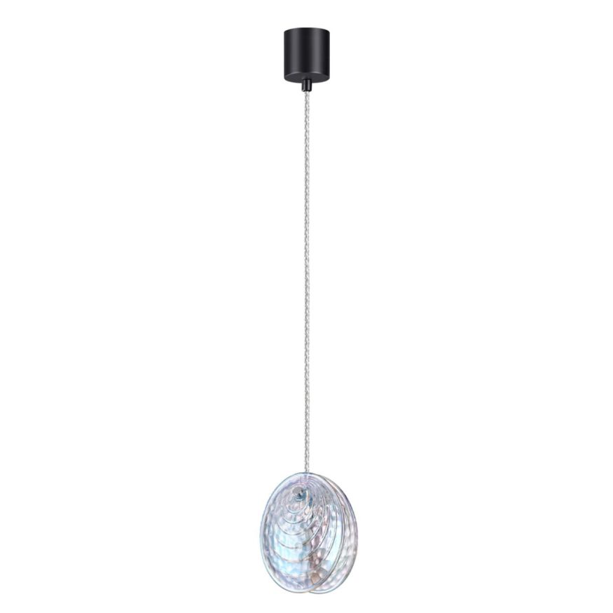 Подвес ODEON LIGHT 5039/1A MUSSELS черный/перламутровый