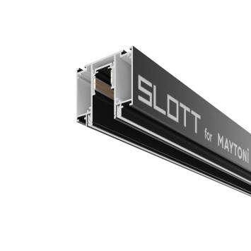 Шинопровод встраиваемый для натяжного потолка Technical TRX034D-422B MAYTONI Busbar trunkings Exility Черный