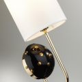 Бра ODEON LIGHT EXCLUSIVE 5424/1W POLLEN золотой/черный/белый