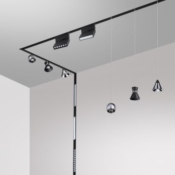 Трековый светильник для низковольного шинопровода NOVOTECH 358423 FLUM белый