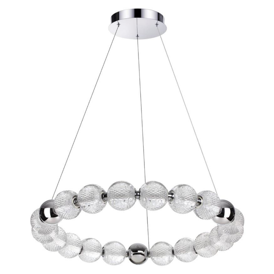 Люстра ODEON LIGHT 5007/60L CRYSTAL хром/прозрачный