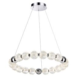 Люстра ODEON LIGHT 5007/60L CRYSTAL хром/прозрачный
