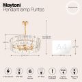 Подвесной светильник Maytoni MOD043PL-06G Maytoni Puntes Золото