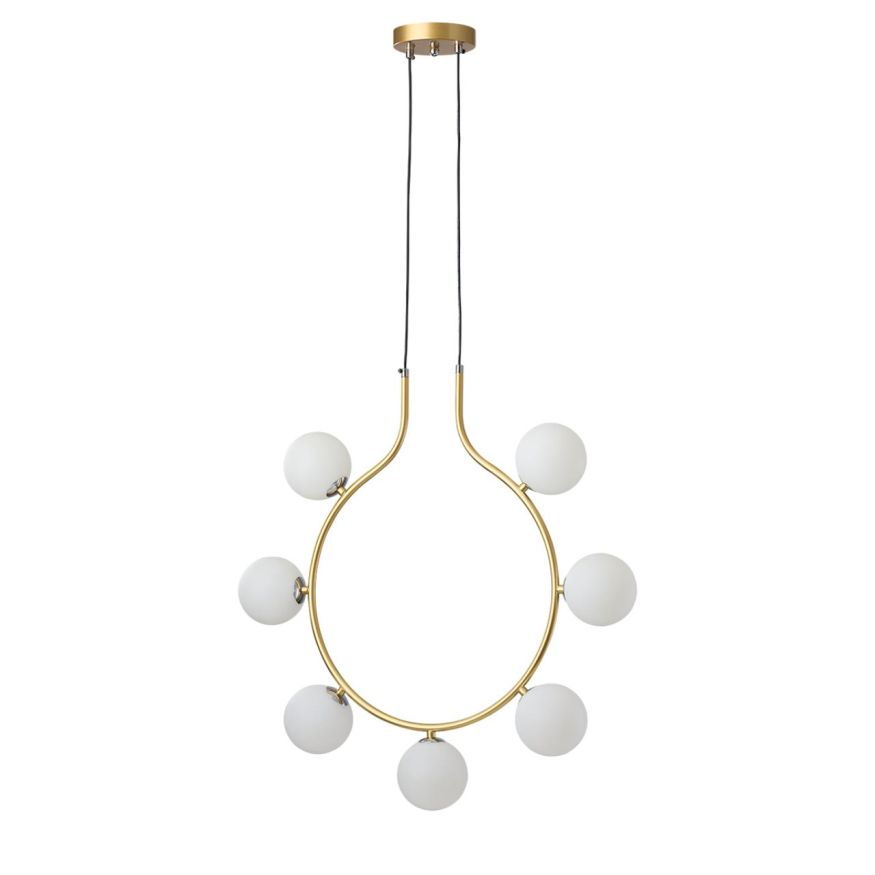 Светильник подвесной LUMION 5621/7 COLLAR матовое золото