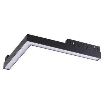 Трековый светильник для низковольного шинопровода NOVOTECH 358606 FLUM черный