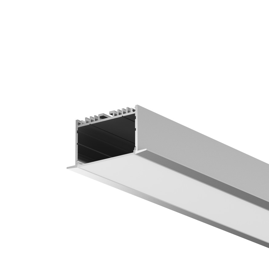 Профиль Led Strip 632004 MAYTONI Встраиваемый с накладным фланцем профиль Серебро