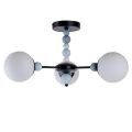 Люстра потолочная LUMION 6526/3C SUNDAY чёрный