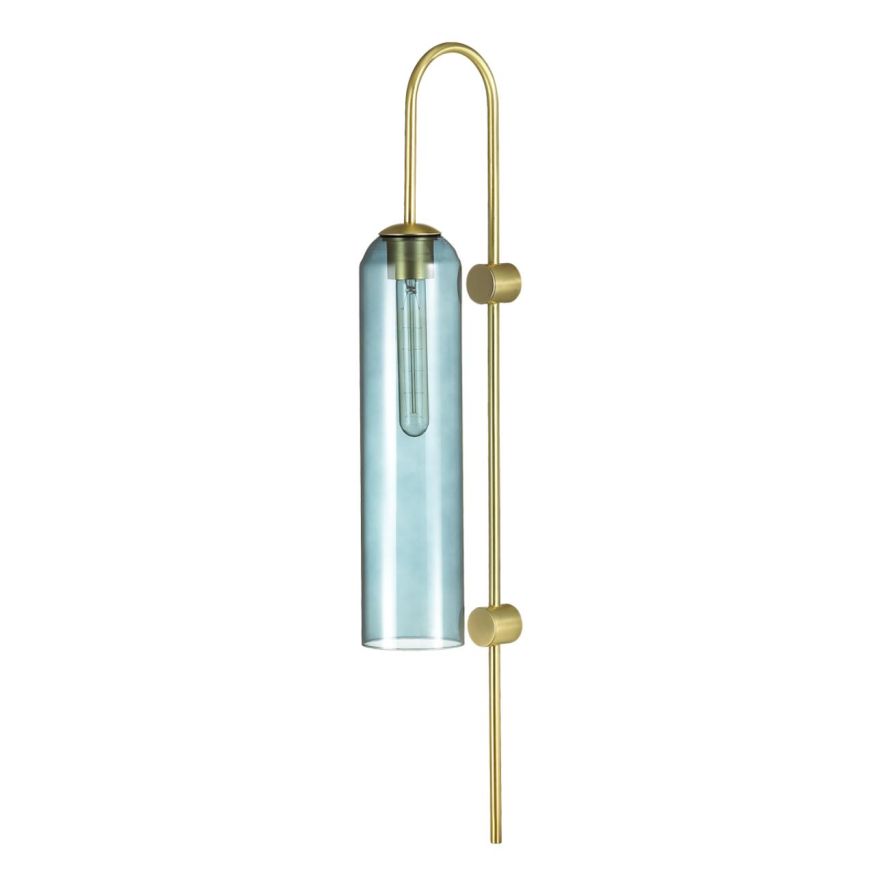 Бра ODEON LIGHT 4641/1W VOSTI золотой/синий