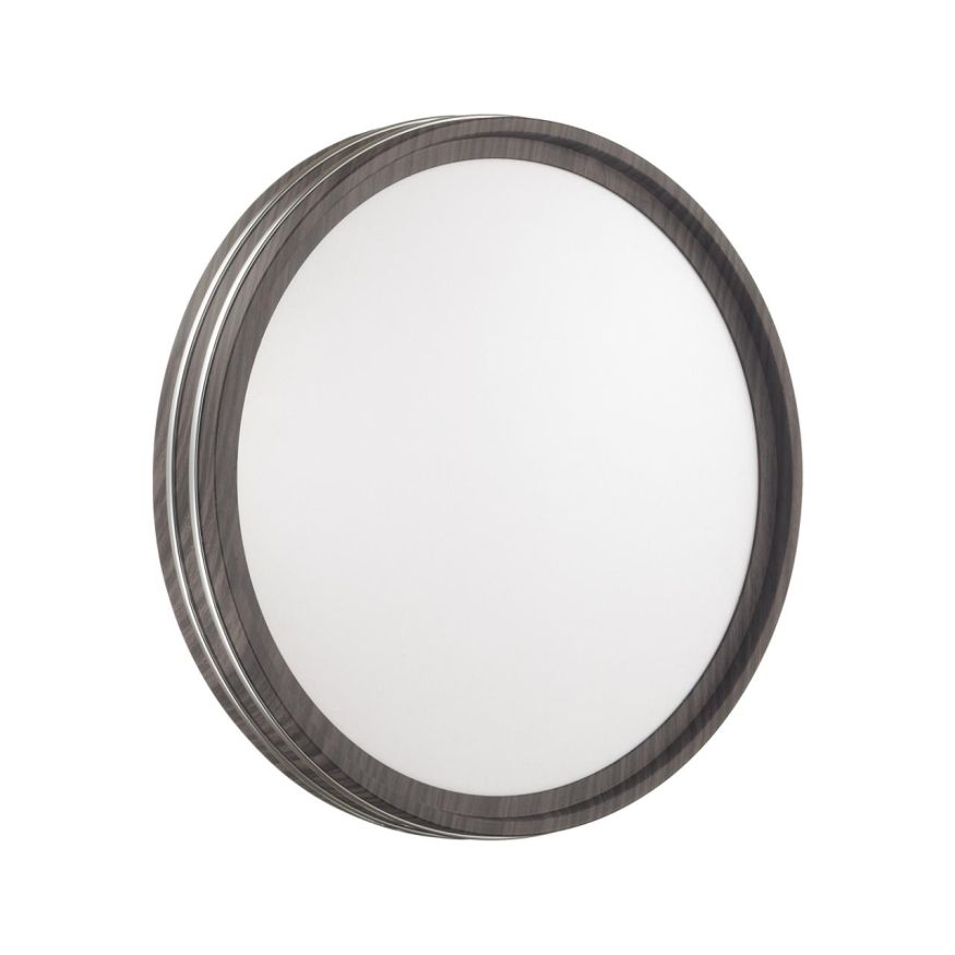 Настенно-потолочный светильник SONEX 7604/EL TROSTO белый/венге под дерево/хром