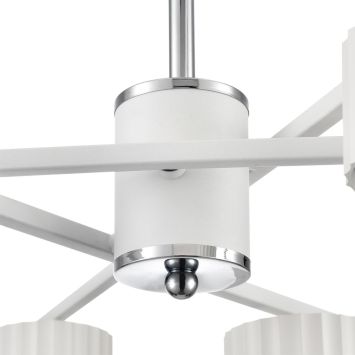 Люстра потолочная LUMION 8241/6C KARINA белый, хром