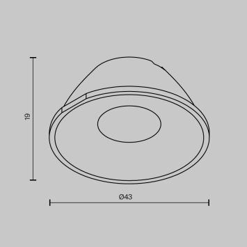 Аксессуар Technical LensCD43-15 MAYTONI Accessories Прозрачный