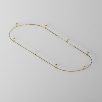 Шинопровод накладной/подвесной Technical TRX154-2SR-D1200-BS MAYTONI Busbar trunkings Flarity Латунь