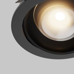 Встраиваемый светильник Technical DL105-12W3K-B MAYTONI Lens Черный