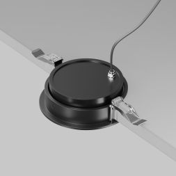 Встраиваемый светильник Technical DL105-12W3K-B MAYTONI Lens Черный