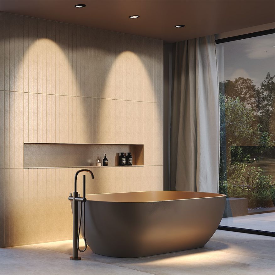 Встраиваемый светильник Technical DL105-12W3K-B MAYTONI Lens Черный