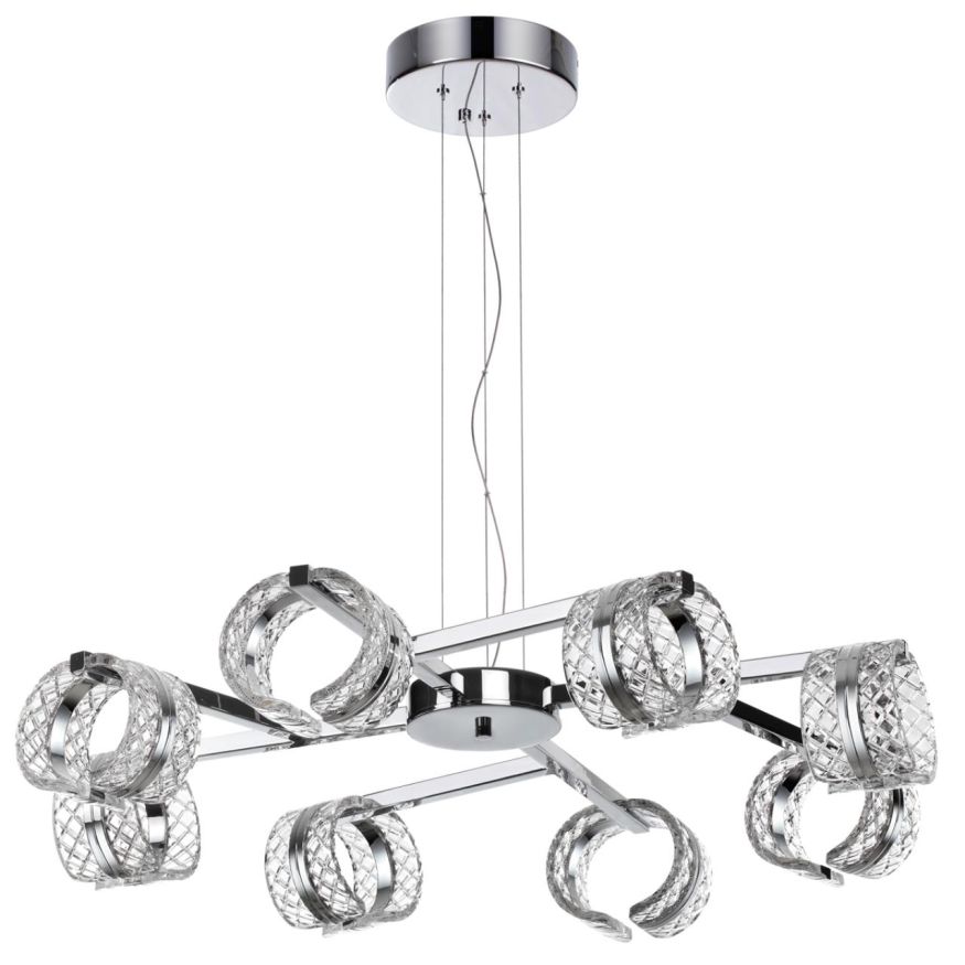 Люстра ODEON LIGHT 5029/53L MIRAGE хром/прозрачный