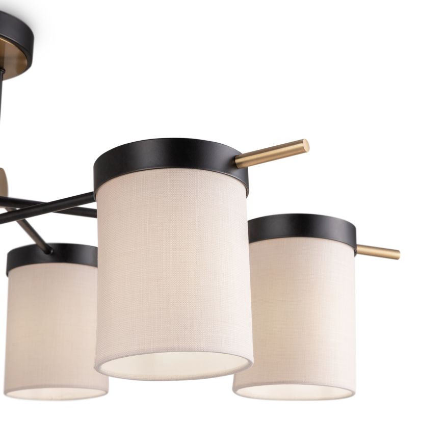 Потолочный светильник Freya FR5377CL-06B Freya Bogy Черный