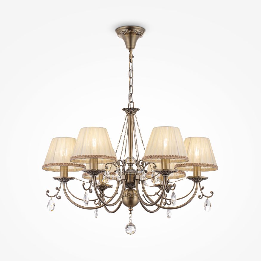 Люстра Maytoni RC093-PL-06-R Maytoni Soffia Бронза