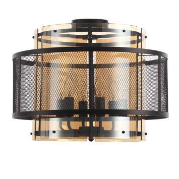 Люстра потолочная LUMION 8007/6C Zarina черный, золотой