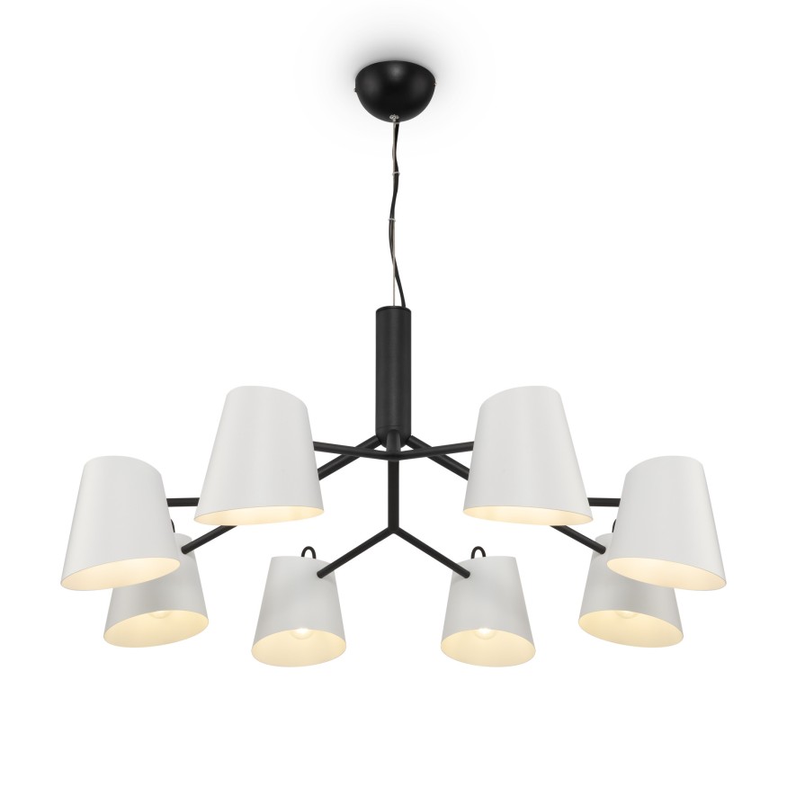 Подвесной светильник Freya FR5127PL-08B Freya Nordic Черный