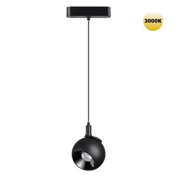 Трековый светильник для низковольтного шинопровода NOVOTECH 359264 SMAL черный