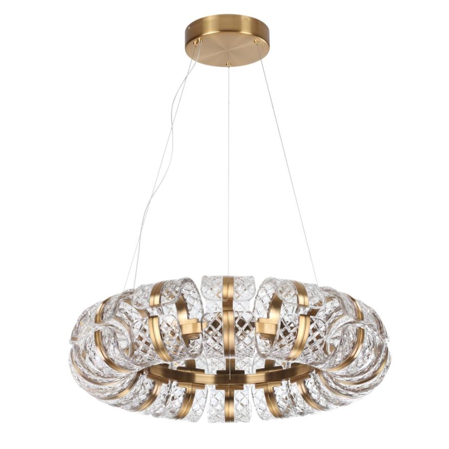 Люстра ODEON LIGHT 5030/92L MIRAGE античн.бронза/прозрачный