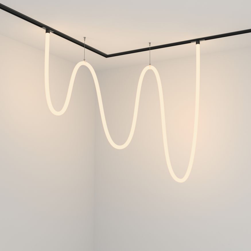 Трековый подвесной светильник Technical TR101-2-100W3K-B MAYTONI Tau Черный