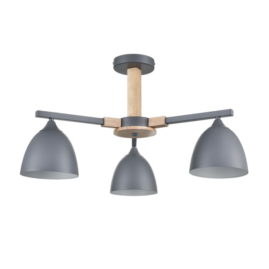 Люстра потолочная LUMION 8096/3C COLANGE серый