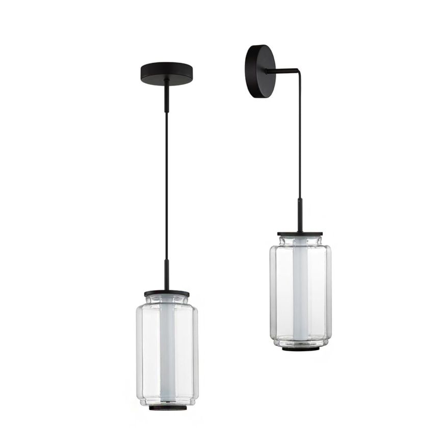 Подвес ODEON LIGHT EXCLUSIVE 5409/11L JAM черный/прозрачный