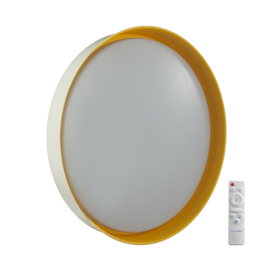 Настенно-потолочный светильник SONEX 7711/EL TUNA YELLOW белый/желтый