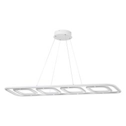 Светильник подвесной светодиодный диммируемый, в комплекте беспроводной пульт ДУ, длина провода 2м NOVOTECH 359184 ONDO белый