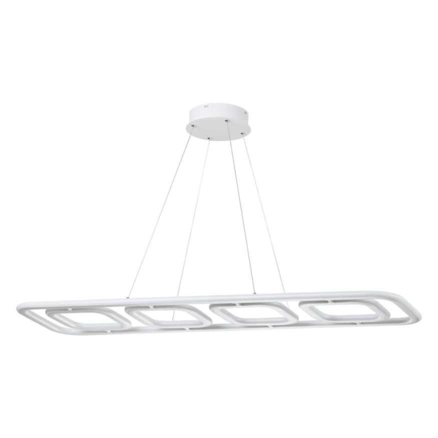 Светильник подвесной светодиодный диммируемый, в комплекте беспроводной пульт ДУ, длина провода 2м NOVOTECH 359184 ONDO белый