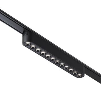 Трековый светильник для низковольтного шинопровода NOVOTECH 359242 SMAL черный