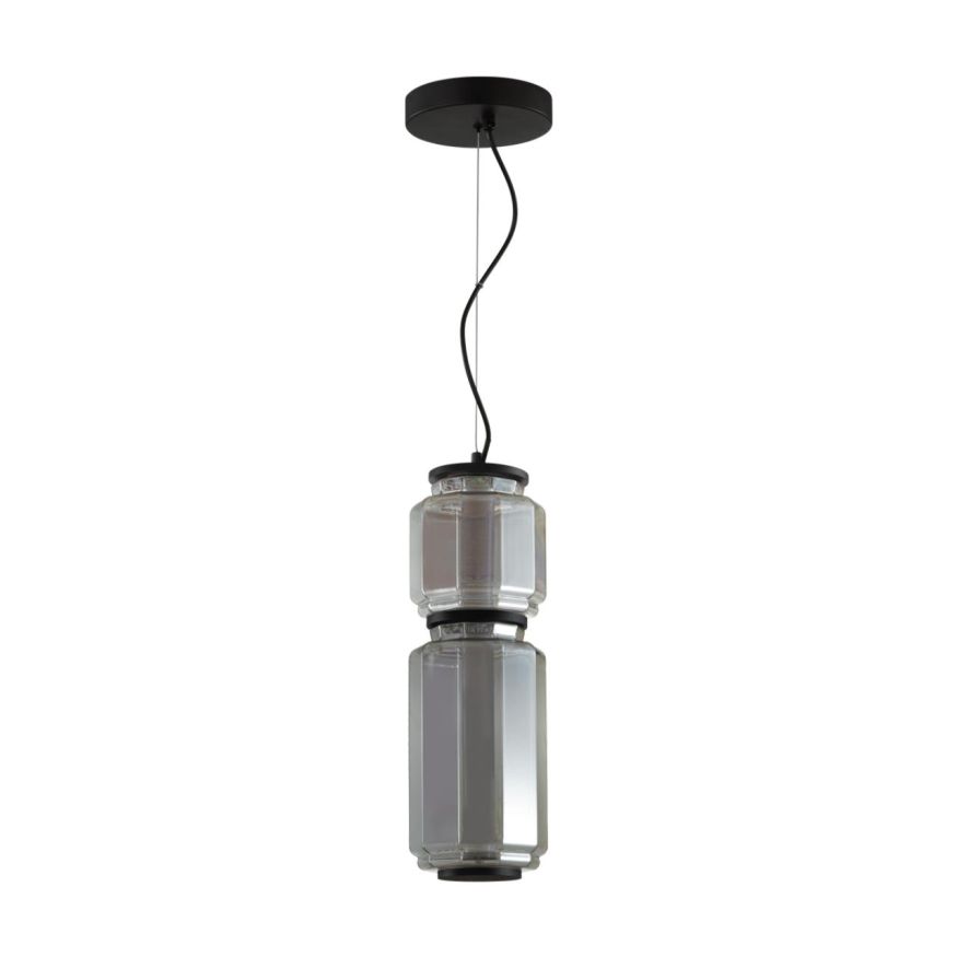 Подвес ODEON LIGHT EXCLUSIVE 5408/20L JAM черный/дымчатый