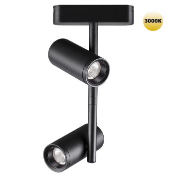 Трековый светильник для низковольтного шинопровода NOVOTECH 359272 SMAL черный