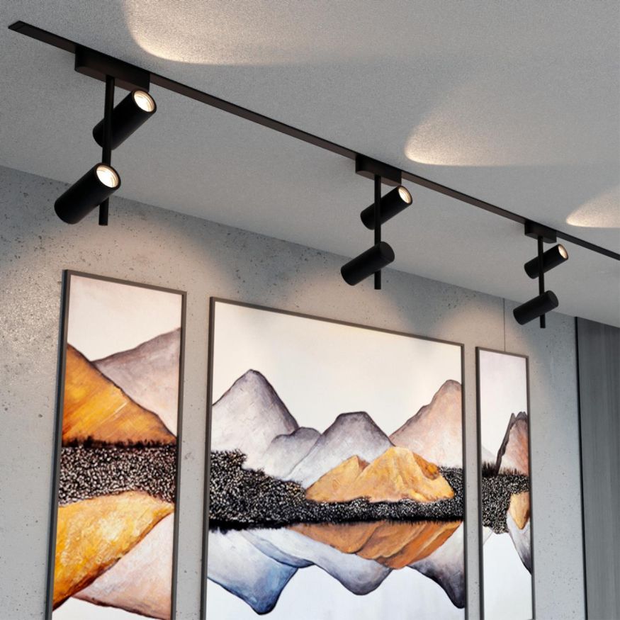 Трековый светильник для низковольтного шинопровода NOVOTECH 359272 SMAL черный