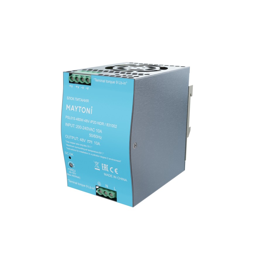 Источник напряжения Led Strip 831002 MAYTONI Блоки питания 48В Серебро