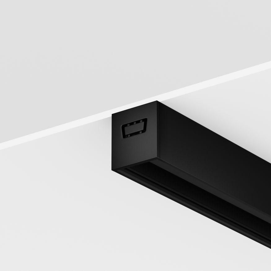 Комплектующие для профиля Outdoor O-TR002-EC MAYTONI Комплектующие для уличной трековой системы Exility IP Черный