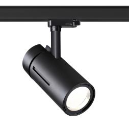 Трехфазный трековый светодиодный cветильник NOVOTECH 358595 DEP черный