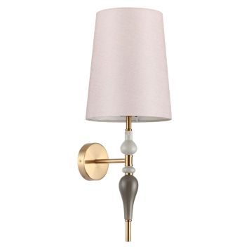 Бра ODEON LIGHT 5040/1W HOMI античн.бронза/бежевый