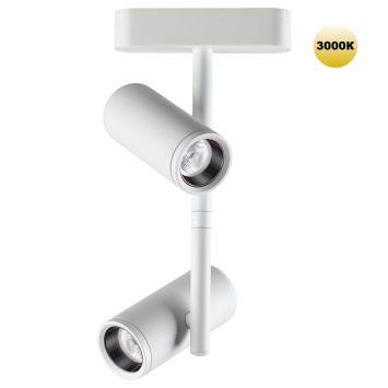 Трековый светильник для низковольтного шинопровода NOVOTECH 359273 SMAL белый