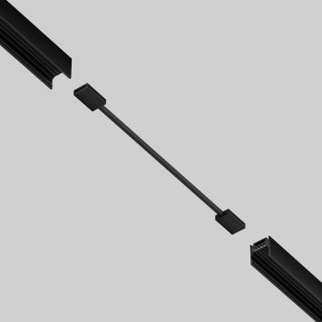 Комплектующие для уличной трековой системы с токоведущими элементами Outdoor O-TR002-SC MAYTONI Комплектующие для уличной трековой системы Exility IP Черный