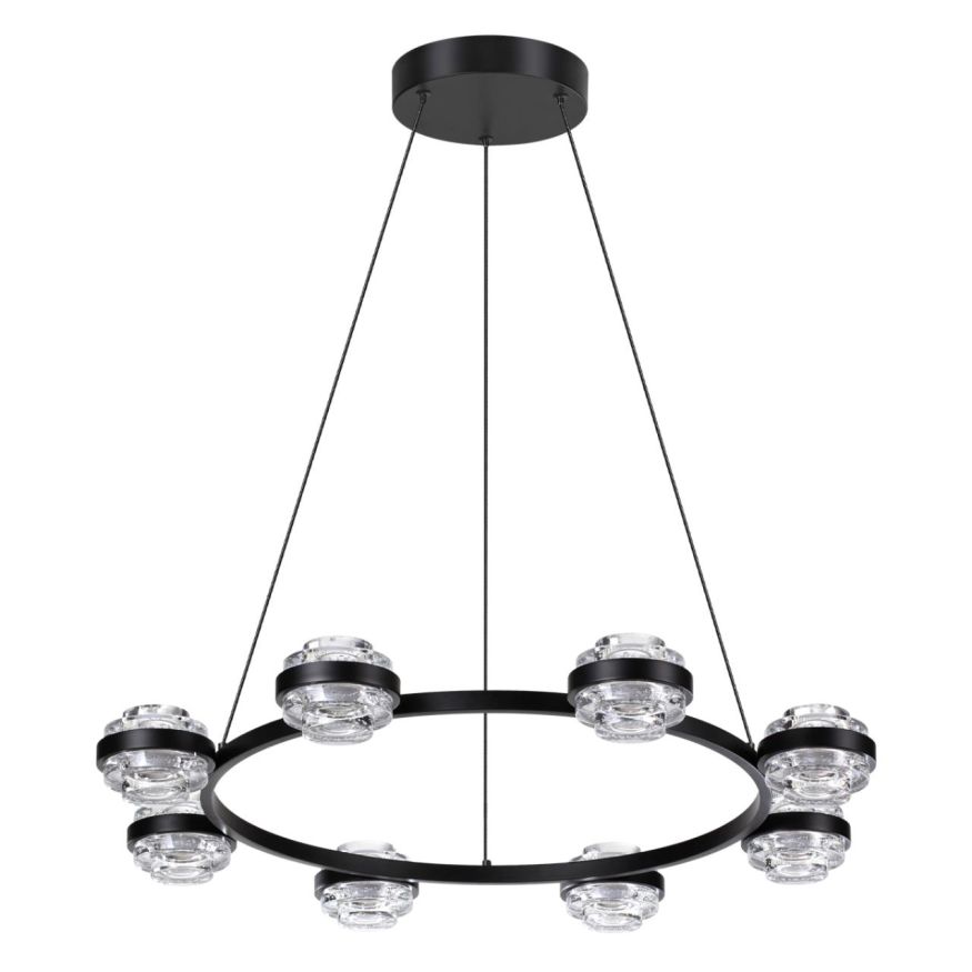 Люстра ODEON LIGHT 5031/50L KLOT черный/прозрачный