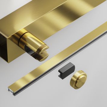 Комплектующие для систем освещения с токоведущими элементами Technical TRA155CW-BB-BS MAYTONI Accessories for tracks Flarity Латунь