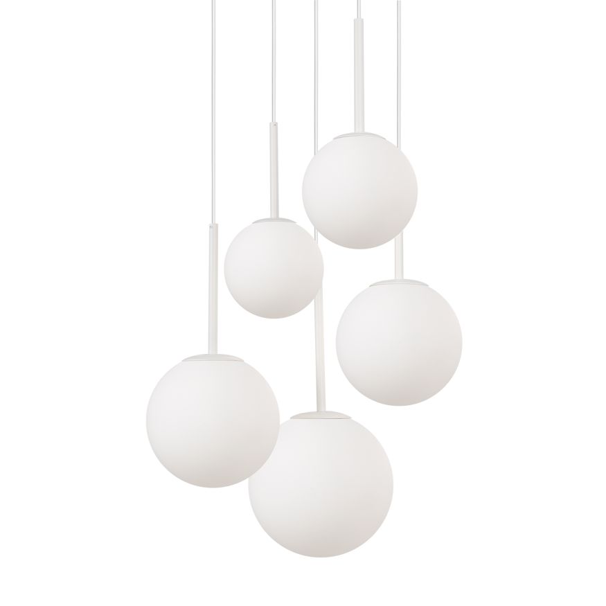 Подвесной светильник Maytoni MOD321PL-05W Maytoni Basic form Белый