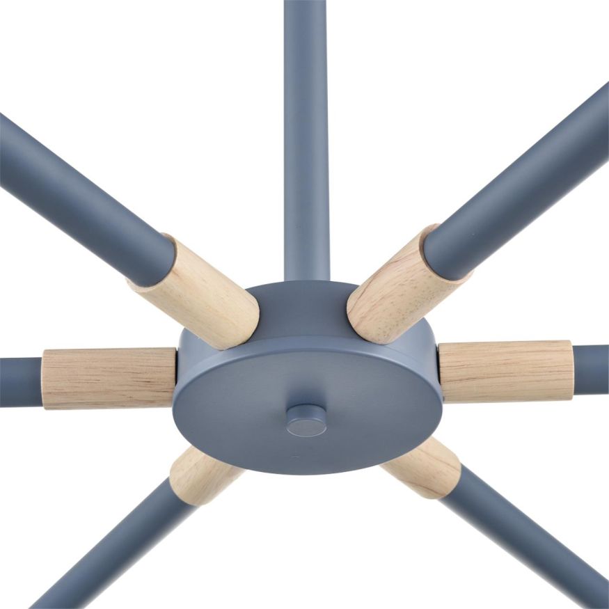 Люстра потолочная LUMION 8098/6C ROSALINA синий